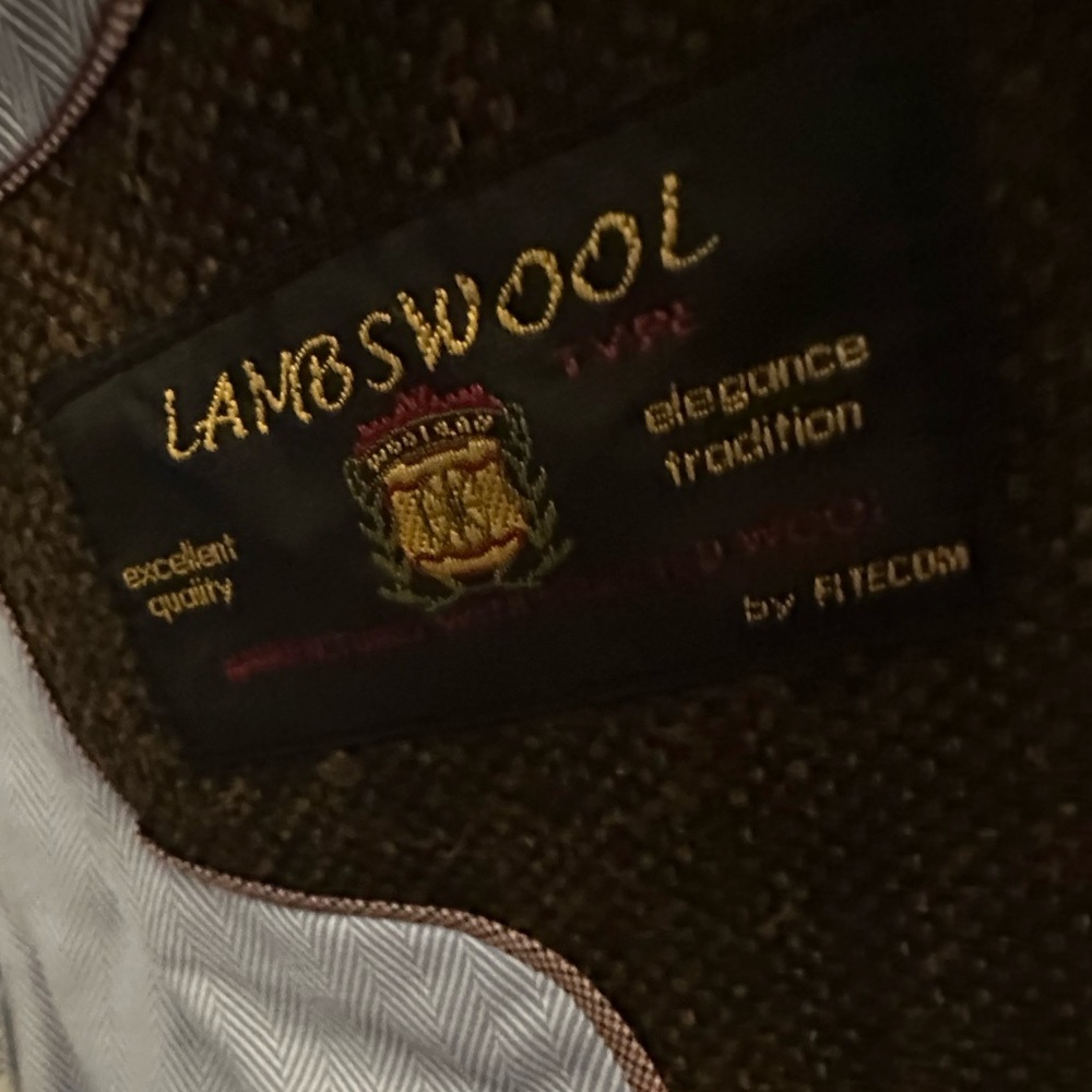 Zara Basic Textured Brown Tweed Jacket Women’s M … - image 4